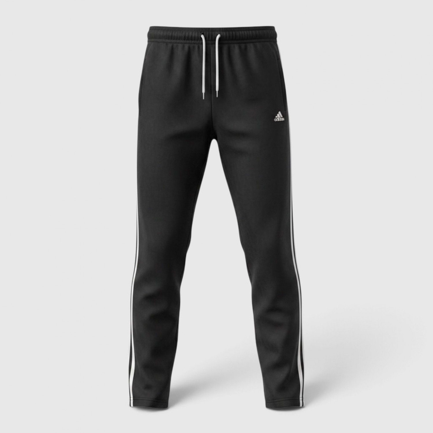 Adidas Γυναικείο Wide Leg Παντελόνι Φόρμας Μαύρο / Pre-Owned